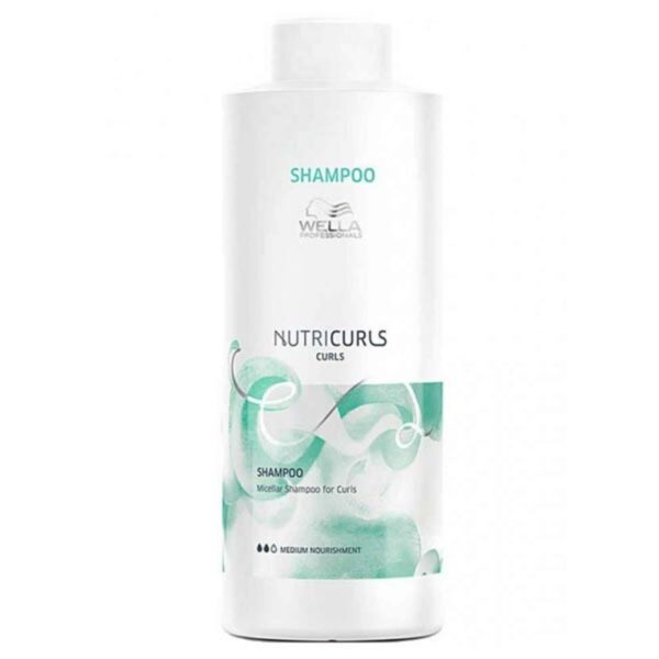 Wella Professionals Nutricurls Waves Micellar Shampoo 1000 ml - Image 2