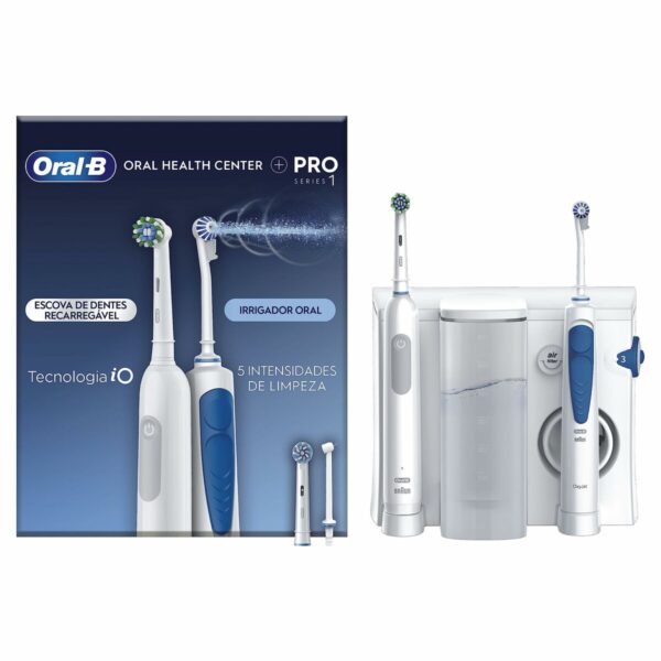 Oral-B Center OxyJet Oral Irrigator + Oral-B Pro 1