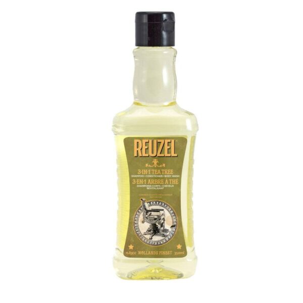 REUZEL 3-IN-1 Tea Tree Shampoo Conditioner Body Wash 350 ml