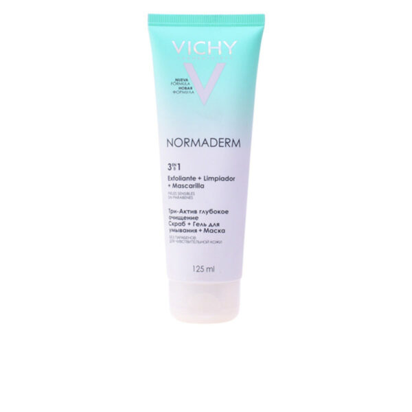 Normaderm Tri-Activ Cleanser - Preparation for cleaning the skin with imperfections 3 in 1 125ml