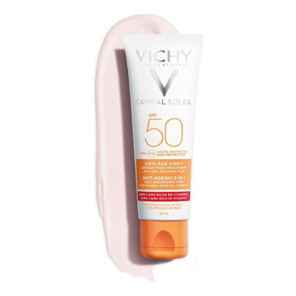 Sunscreen Sunscreen SPF 50+ Idéal Soleil Anti-Age 50 ml 50ml - Image 3