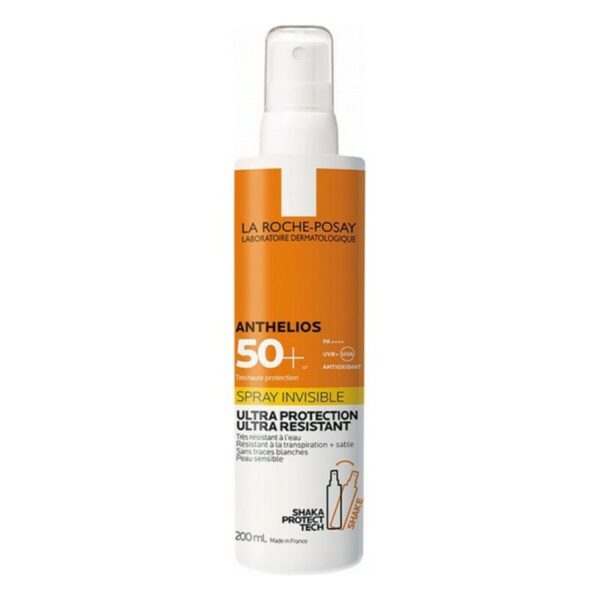 Anthelios Invisible Spray Ultra Resistant SPF 50+ - Sun spray for sensitive skin 200ml