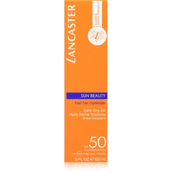 Lancaster Sun Beauty Fast Tan Optimizer Satin Dry Oil SPF 50 150 ml