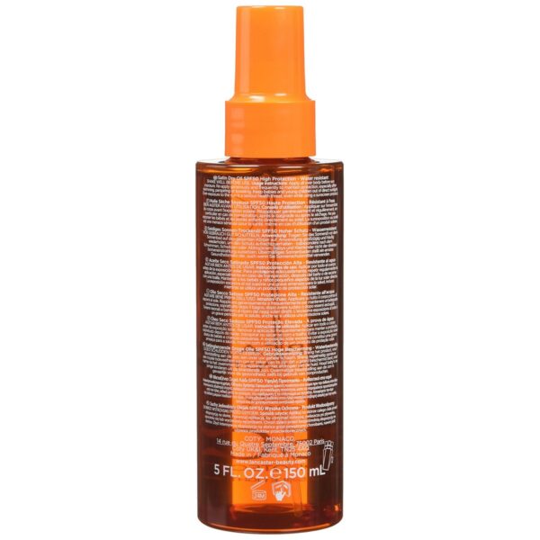 Lancaster Sun Beauty Fast Tan Optimizer Satin Dry Oil SPF 50 150 ml - Image 2