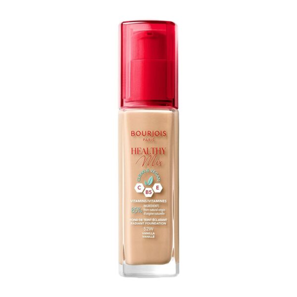 Bourjois Paris Healthy Mix Radiant Foundation (52W Vanilla) 30 ml
