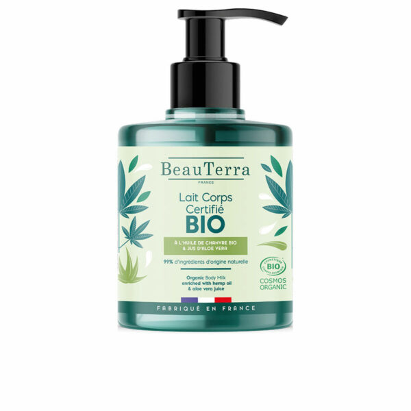 Beauterra Organic Bio Hemp and Aloe Vera Body Milk 500 ml