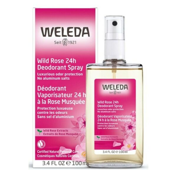 Rose deodorant 100ml - Image 2