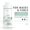 Wella Nutricurls Waves & Curls Cleansing Conditioner 1000 ml - Image 3