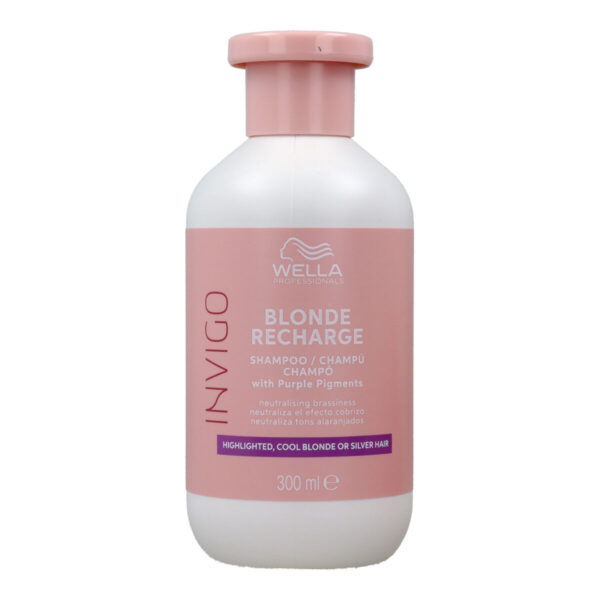 Wella Invigo Blonde Recharge Shampoo 300 ml