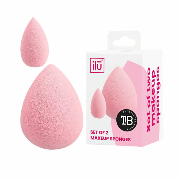 Ilu Set of Two Makeup Sponges