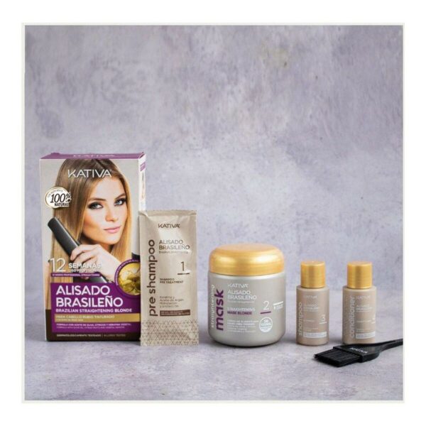 Kativa Brazilian Straightening Blonde Kit 225 ml - Image 3