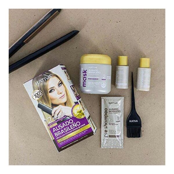 Kativa Brazilian Straightening Blonde Kit 225 ml - Image 2
