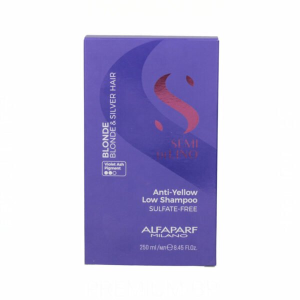 Alfaparf Milano Semi Di Lino Blonde Intense Anti-Yellow Low Shampoo 250 ml