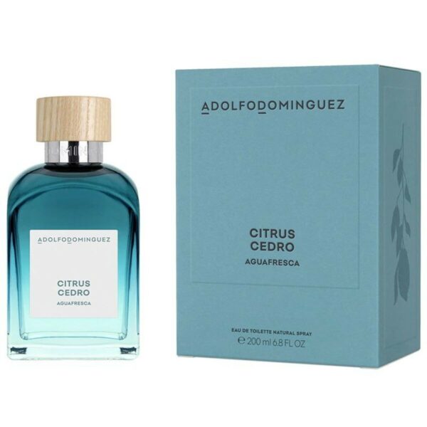 Adolfo Dominguez Agua Fresca Citrus Cedro Eau De Toilette 200 ml (man)
