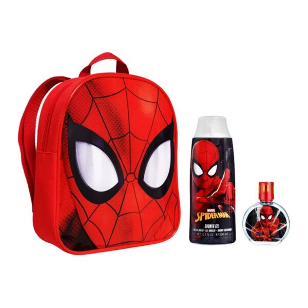 Spiderman Gift set EDT 50 ml, shower gel 300 ml and backpack 50ml