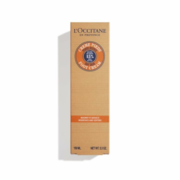 L'Occitane Shea Butter 15% Foot Cream Dry Skin 150 ml - Image 2