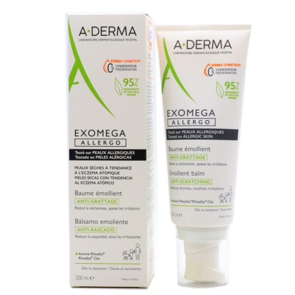 Exomega Allergo Emollient Balm 200ml