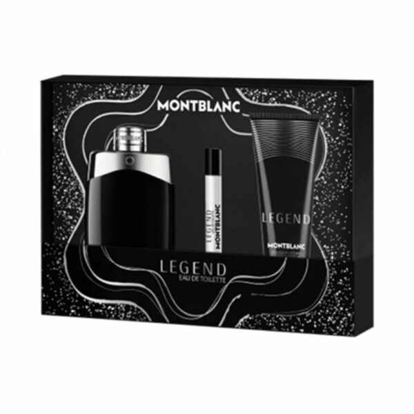 Montblanc Legend for Men EDT 100 ml + EDT MINI 7.5 ml + SG for Body & Hair 100 ml (man)