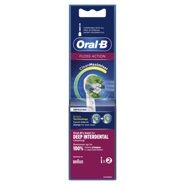 Floss Action Replacement head for an electric toothbrush 2.0ks - Image 2