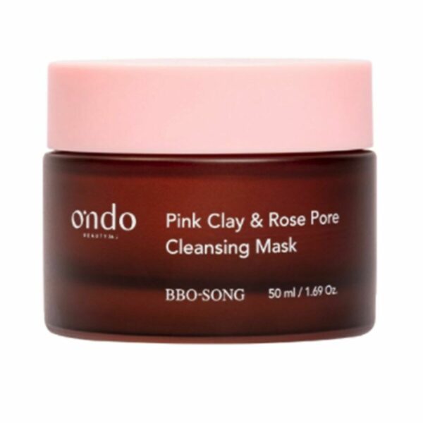 Ondo Beauty 36.5 BBO-SONG Pink Clay & Rose Pore Cleansing Mask 50 ml - Image 2