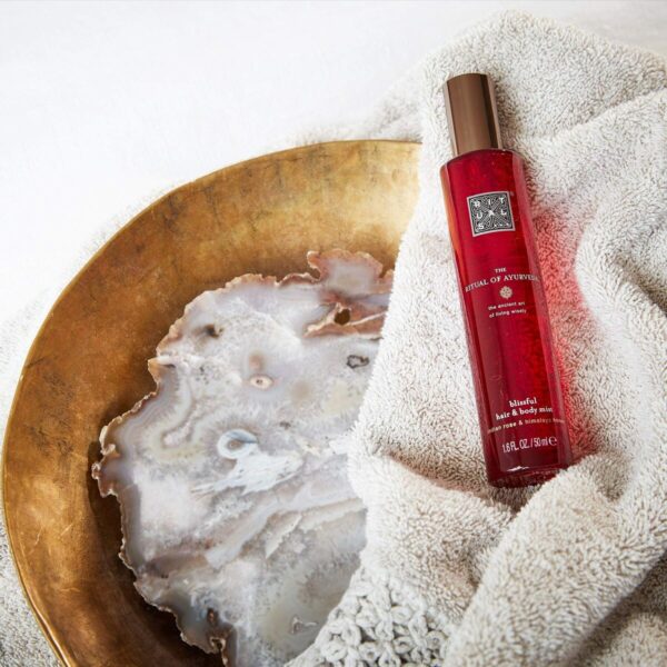 The Ritual Of Ayurveda Blissful Hair & Body Mist - Spray on body and hair 50ml - Image 2