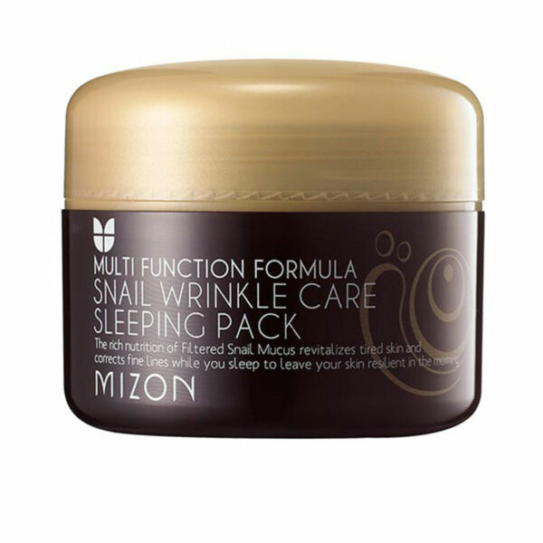 Snail Wrinkle Care Sleeping Pack - Regenerating night face mask with snail secretion filtrate 50% for skin rejuvenation and nutrition 80ml