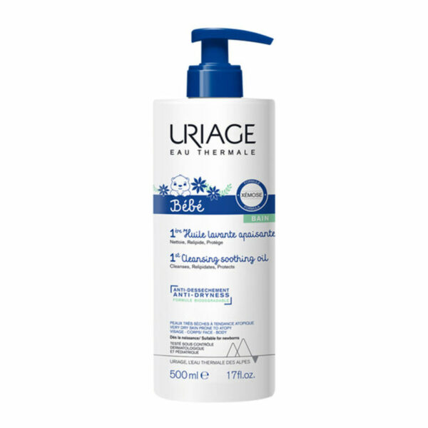Uriage Bébé 1st Cleansing Soothing Oil 500 ml