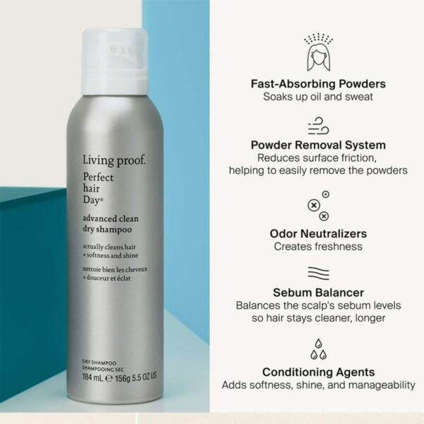Perfect Hair Day Advanced Clean Dry Shampoo - Suchý šampon 198ml - Image 2
