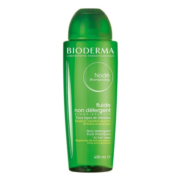 Non-Detergent Node Fluid Shampoo - Gentle shampoo for daily use 400ml