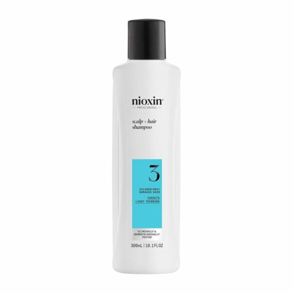 Nioxin System 3 Scalp + Hair Shampoo Light Thinning 300 ml