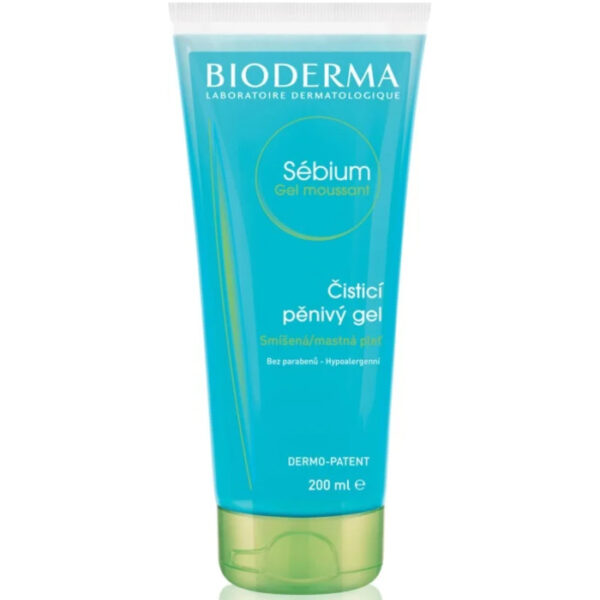 SÉBIUM Gel Moussant Purifying And Foaming Gel ( combination and fatty skin ) - Cleansing foaming gel 200ml
