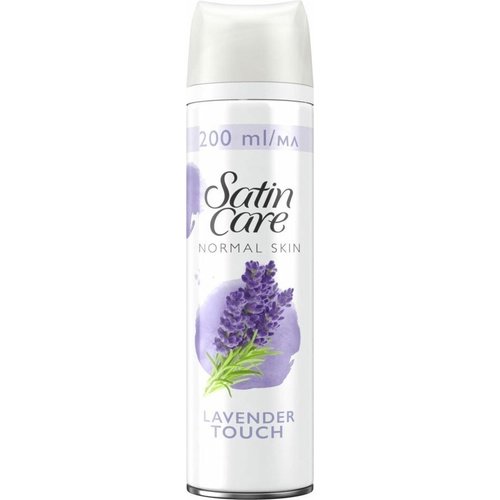 Gillette Satin Care Normal Skin Lavender Touch Shave Gel 200 ml