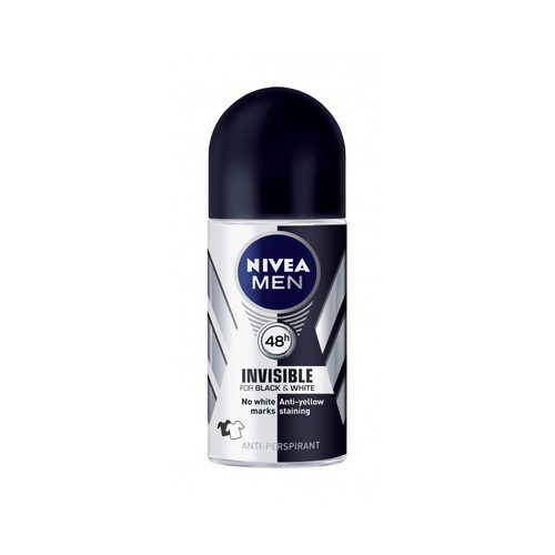 Invisible For Black & White Power Roll-On 50ml