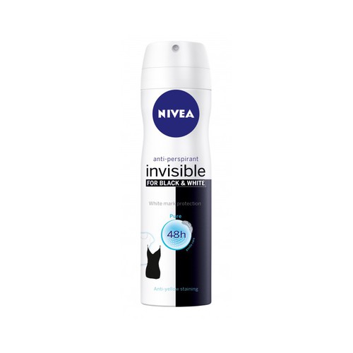 Invisible For Black & White Pure Antiperspirant 150ml