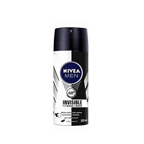 Invisible For Black & White Antiperspirant for Men in Spray 100ml