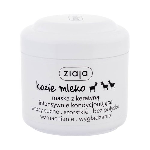 Mask for dry and matt hair with keratin Goat`s Milk 200 ml 200ml
