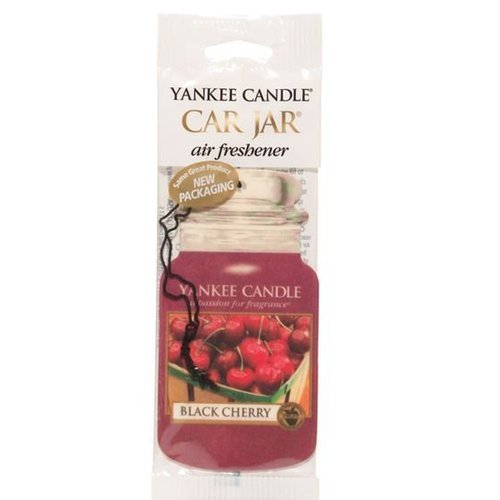 Black Cherry Classic Car Jar - Paper car tag