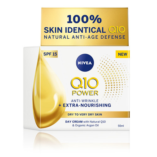 Q10 Power Anti-Wrinkle + Extra Nourishing SPF15 - Day Cream 50ml