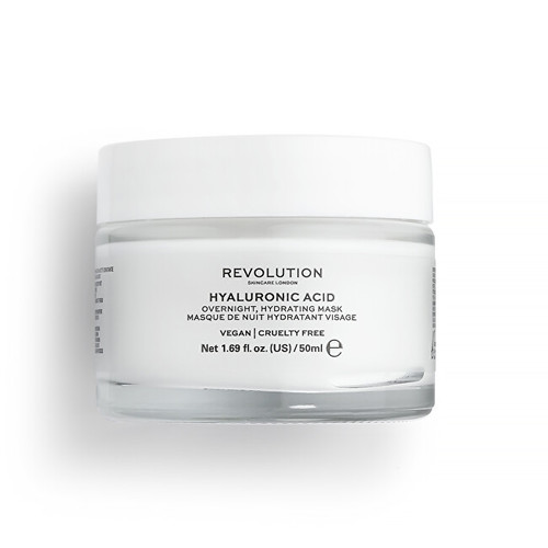 Hyaluronic Acid Overnight Hydrating Mask - Night moisturizing face mask 50ml