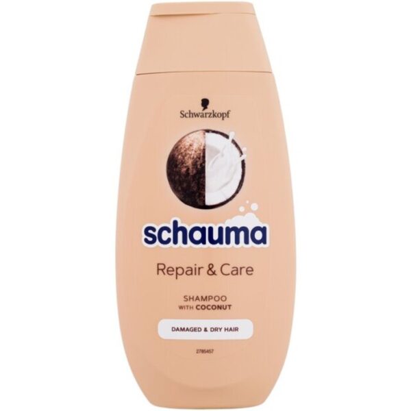 Schauma Repair & Care Shampoo - Shampoo with shea butter and coconut extracts 250ml