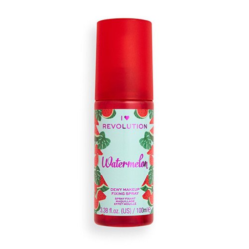 I♥Revolution Watermelon Dewy Makeup Fixing Spray - Fixation spray for makeup 100ml