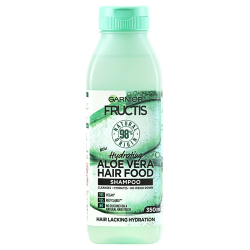 Fructis Hair Food Aloe Vera Hydrating Shampoo - Moisturizing shampoo for normal and dry hair 350ml