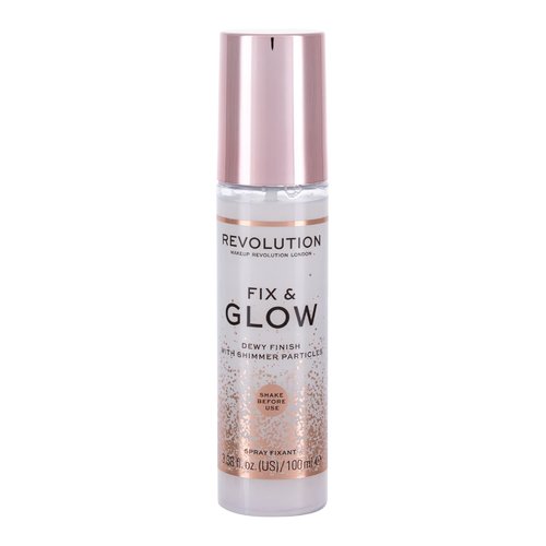 Fix & Glow Dewy Finish - Brightening fixation spray for make-up 100ml
