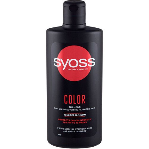Syoss Intense Color Deep Caring Shampoo 440 ml