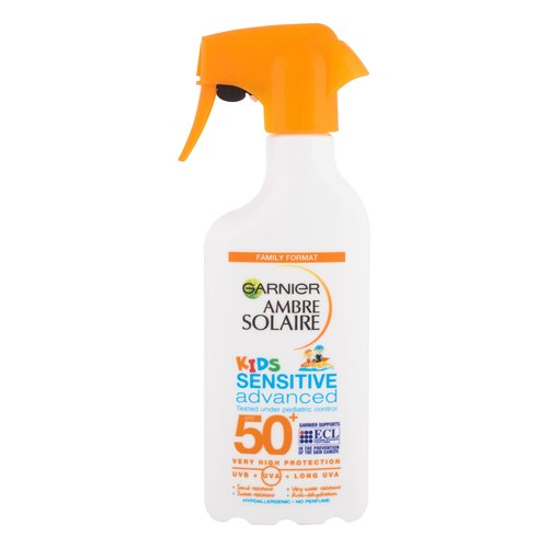 Ambre Solaire Kids Sensitive Advanced Spray SPF 50 - Sunscreen for the body 270ml