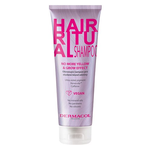 Dermacol Hair Ritual No More Yellow & Grow Effect Shampoo 250 ml