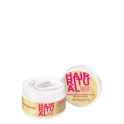 Dermacol Hair Boost Super Blonde & Intensive Care Mask 200 ml