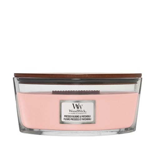 Pressed Blooms & Patchouli Ship crushed flowers and patchouli Scented candle 453.6g