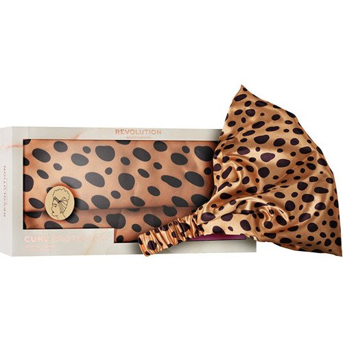Satin Animal Print Curl Protector