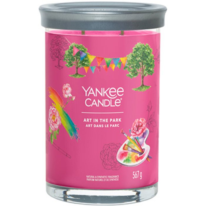Yankee Candle Signature Tumbler Scented Candle Art In The Park 567 g